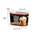 Vikakiooze Galvanized Metal Ice Buckets Beverage Tubs for Parties Large