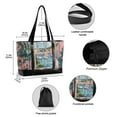 thumbnail image 2 of FORMRS Laptop Tote Bag for Women with 15.6" Computer Compartments Handbag, Pink Boat, 2 of 7