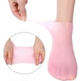 thumbnail image 4 of 3pairs Silicone Socks, Silicone Moisturizing Sock, Silicone Heel Sock, Moisturizing Gel Socks For Re, 4 of 5