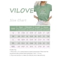 thumbnail image 7 of VILOVE Womens Summer Tops Teacher Shirts Book Plant Graphic Tees Crew Neck Short Sleeve T Shirts Green, 7 of 7