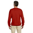 thumbnail image 2 of Hanes Adult Ultimate Cotton 90/10 Fleece Crew - DEEP RED - XL, 2 of 2