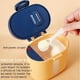 thumbnail image 4 of Caja medidora de leche en polvo,Dispensadores de leche en polvo,Caja de leche en polvo para bebés,Dispensador de fórmula para bebés,Contenedor portátil de caja de leche en polvo para bebés pequeños, 4 of 5
