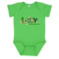 thumbnail image 3 of Bluey Lucky And Blessed Baby Bodysuit Bluey Happy St. Patrick'S Day Baby Bodysuit Four Leaf Clover, Lucky Shamrock, Blue Dog St. Patricks Family Blue Dog, Bluey Shamrock Baby shower gift, Baby Clothes, 3 of 5