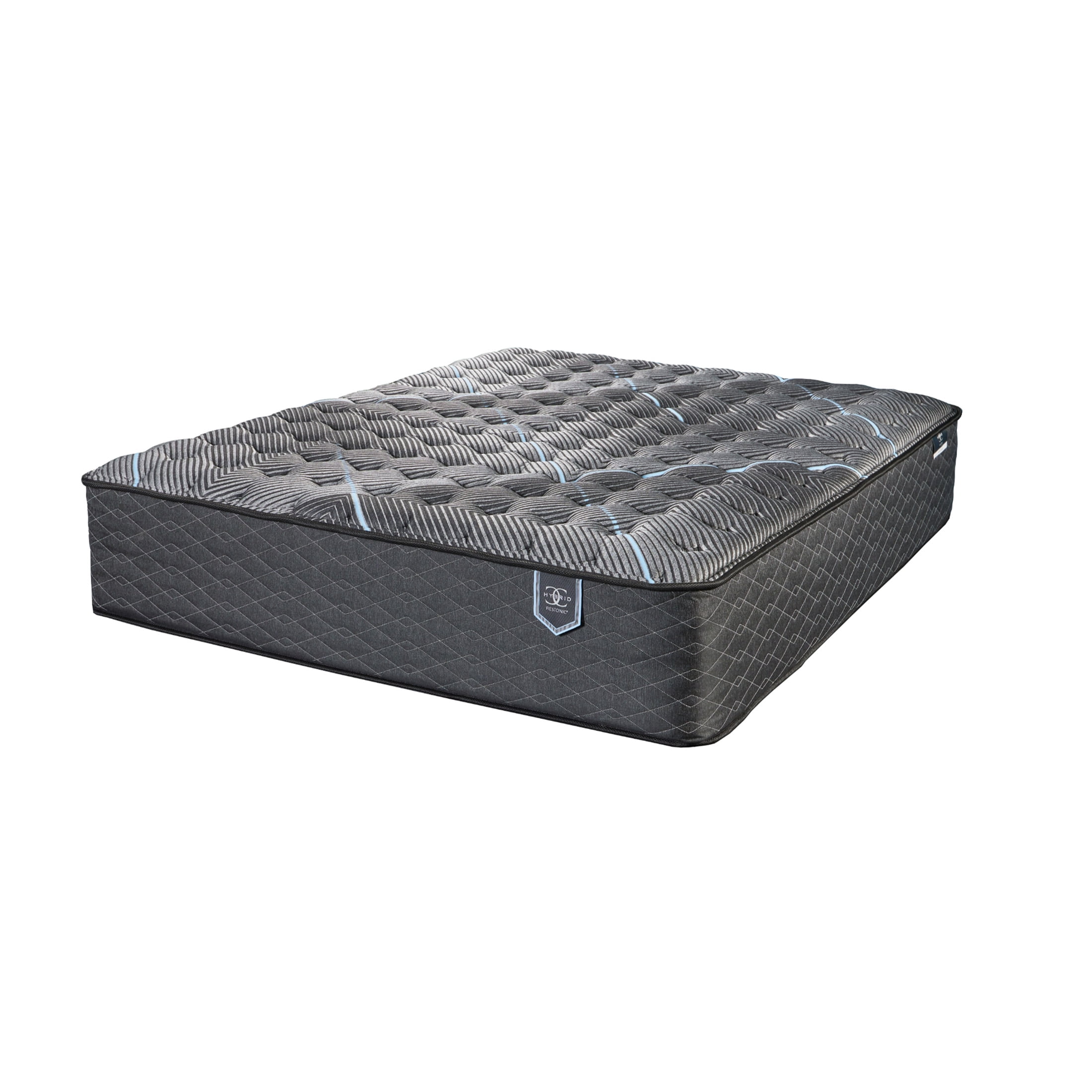 JERFIT 12.5" California King Firm Mattress, Hybrid Cooling Gel Memory Foam Individually Wrapped Coils for Support, Black