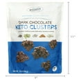 thumbnail image 4 of Gourmet Gatherings 16 oz Keto Clusters – Dark Chocolate Snack for Low Carb Diets, 4 of 5