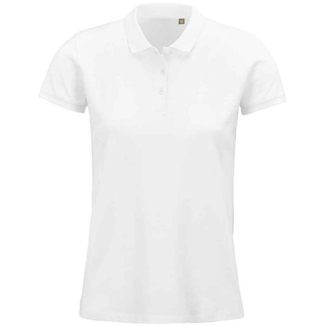 SOLS - Polo Planet de Orgánica para Mujer (Blanco)