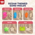 thumbnail image 3 of Juguetes de playa TOY Life para niños de 4 a 8 años con cubo de silicona, 3 of 8