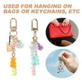 thumbnail image 4 of LYTMENT 2 Pcs Kawaii Bear Keychain Charms for Teen Girls Cute Keychain Accessories Fun Keychains for Kids School Bag Pendant Cute Bag Decoration, 4 of 8