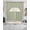 Green, variant on Brown Stripes Swag Kitchen Curtains Sets for Windows 24 Inch Length, Simple Geometric Modern Monochrome Short Window Curtain Panels Swags Valances and Tiers 3 Piece Set for Cafe/Dining Room