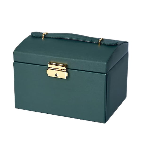 Organizador con espejo YONGSHENG Estuche de almacenamiento pequeño color C verde tamaño 17 x 14 x 13 cm