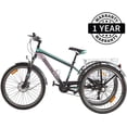 thumbnail image 1 of FICISOG 27.5 inch Men's Women's Tricycles Cruiser Bike Featuring Disc Brakes, Mountain Tricycle for Adults, 3 Wheeled 7-Speed Mountain Tricycle Cargo Basket, 1 of 7