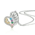 thumbnail image 2 of Mementos Personalized Mother's Family Birthstone and Names Necklace, 2 of 8