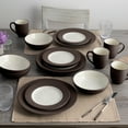 thumbnail image 3 of Noritake Colorwave Chocolate 16-Piece Rim Dinnerware Set, Service for 4, 3 of 7