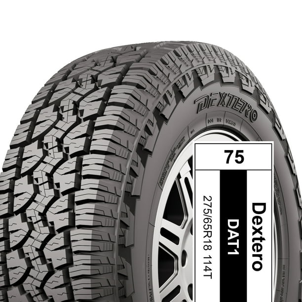 Dextero DAT1 All Terrain 275/65R18 114T Tire - Walmart Business