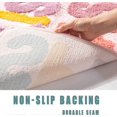 thumbnail image 4 of Bathroom fun carpet cute bathroom carpet non-slip children's modern microfiber mat absorbent non-slip, 4 of 4