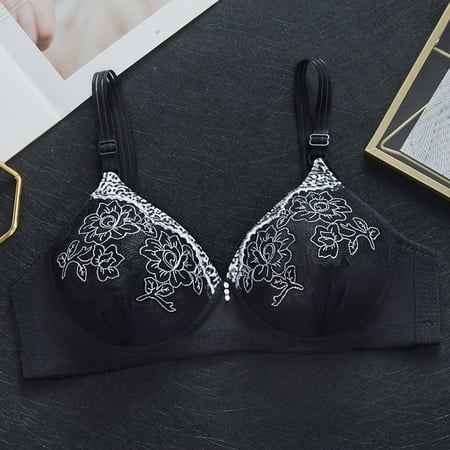 

5 packs * Women Fashion Plus Size Bra Intimates Comfortable Breathable Underwear sports bras for women plus size