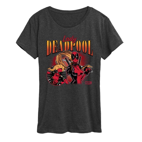 Marvel Deadpool - Lady Deadpool - Women's Short Sleeve Graphic T-Shirt