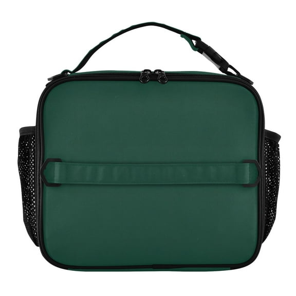 ALAZA Dark Green Paint Lunch Box Insulated Lunch Bag Cooler Tote with Shoulder Strap