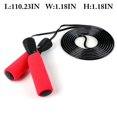 thumbnail image 2 of Bangcool Jump Rope Professional Sponge Handle Skipping Rope Training Jump Rope for Indoor, 2 of 7