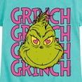 thumbnail image 3 of The Grinch - Grinch Stacked - Toddler & Youth Girls Short Sleeve Graphic T-Shirt, 3 of 5