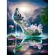 thumbnail image 1 of Fantasy High-Heeled Landscape Diamond Painting New 2023 DIY Mosaic Diamond Embroidery Dream Princess Shoes 5D Cross Stitch S468round 70x90cm Gao Jinjia LED, 1 of 2