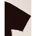 thumbnail image 4 of Men's Casual Crew Neck T-Shirt Polyester Knit Fabric with Slight Stretch Geometric Pattern All-Season Regular Fit Sleep Top Tee For Adult, Men, Women, Teen, Teenager, Adolescent, Youth., 4 of 5