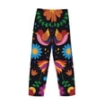 thumbnail image 5 of Balery Colorful Floral2 print Men's Pajama Pants,Ultra Lightweight Pjs,Lounge Pant-X-Large, 5 of 9