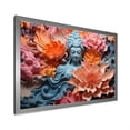 thumbnail image 2 of Designart "Flourishing Buddhist Idol I" Buddhism Picture Framed Canvas Art Print, 2 of 5