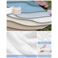 thumbnail image 6 of Navy Blue Brown Ombre Beach Towels Oversized Super Absorbent, Modern Geometric Abstract Cream Lightweight Bath Towel Quick Dry Sets For Bathroom/Pool/Rv Camping/Beach Play/Gym Room/Picnic 35"x70", 6 of 8