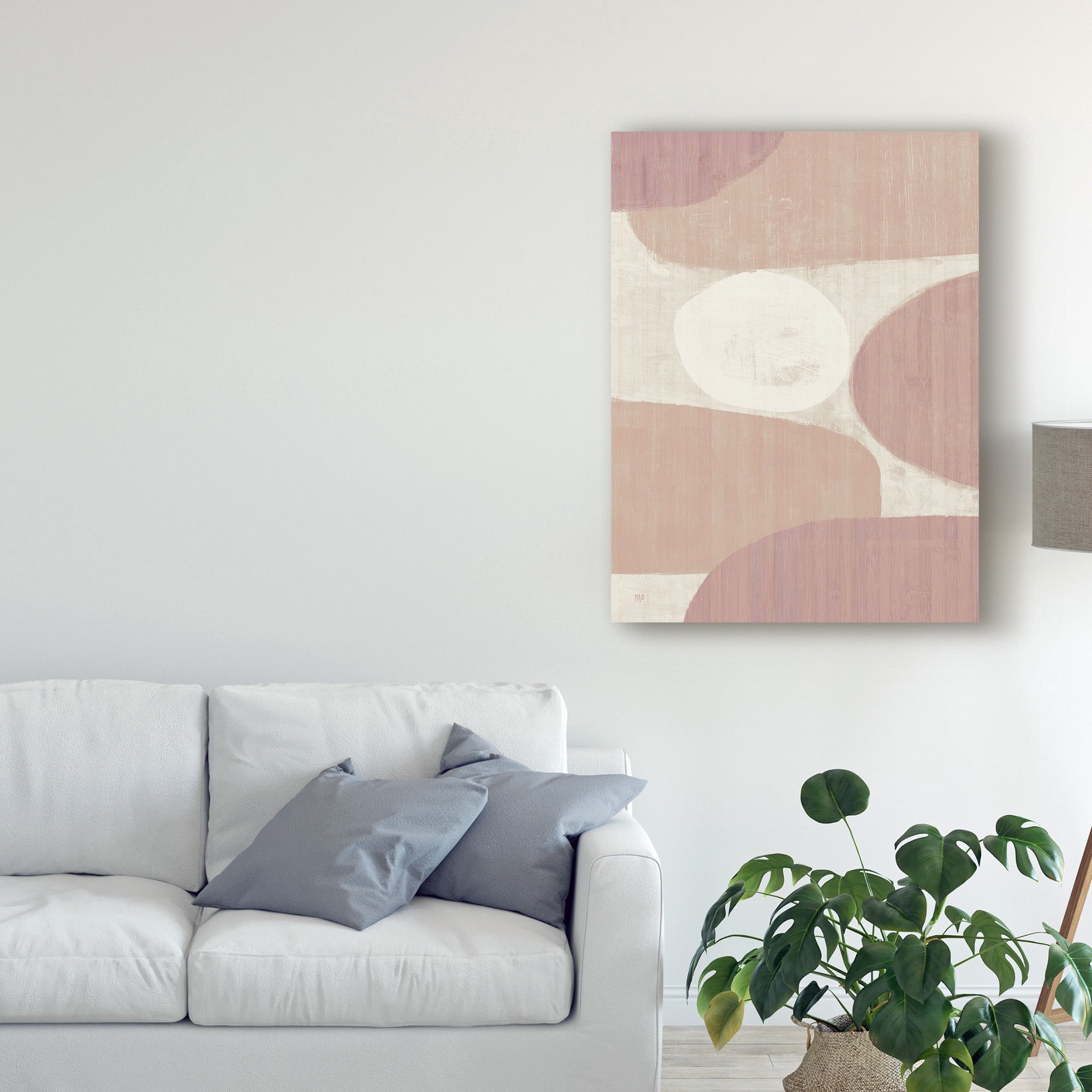 Trademark Fine Art 'Costa del Sol II Blush' Canvas Art by Michael Mullan