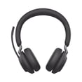 thumbnail image 2 of Jabra Evolve2 65, Auricular stereo versión UC con aislamiento de ruido activa, dongle USB-A indicado Jabra EVOLVE2-65-STEREO-UC-BK-A, 2 of 3