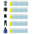 thumbnail image 4 of Greeniant 5 unids/set de ropa de gimnasio para hombre, traje deportivo para Fitness, ropa de entrenamiento, baloncesto, fútbol, ​​correr, camisas de Uniforme atlético azul L Greeniant OD0603-04B, 4 of 6