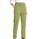 thumbnail image 1 of Pantalones de pana Prolriy para mujer, pantalones casuales de pierna recta a rayas con cintura elástica y personalidad de temperamento a la moda, pantalones de pana para mujer, pantalones verdes XL, 1 of 4