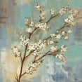 thumbnail image 2 of Vassileva, Silvia 26x26 White Modern Wood Framed Museum Art Print Titled - Kyoto Blossoms I, 2 of 4