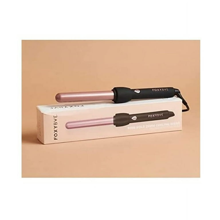 Foxybae rose gold top 25mm curling wand