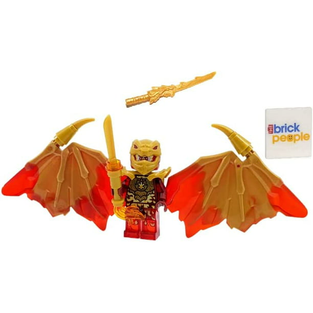 LEGO Ninjago Crystalized: Kai Golden Dragon with Sword Dragon Sword - Walmart.com