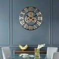 thumbnail image 3 of Handmade Wall Clock, Romantic Feelings 3D Vintage Wall Clock, Moisture-Proof For Home Room, 3 of 8