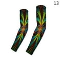 thumbnail image 2 of SPRING PARK Paisley Print Summer Outdoor Cooling Arm Sleeves Long Fingerless Gloves Anti Slip Sun Arm Sleeves, 2 of 7