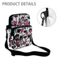 thumbnail image 5 of FUIALDOLG Crossbody Purse for Travel, Portable Leakproof Crossbody Bag for Women Cartoon Monster Hearts Crossbody Bags, 5 of 7