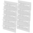 thumbnail image 4 of WHAMVOX Shelf Support Pegs Design Bathroom 10Set 4.7x2x0.8in, 4 of 4
