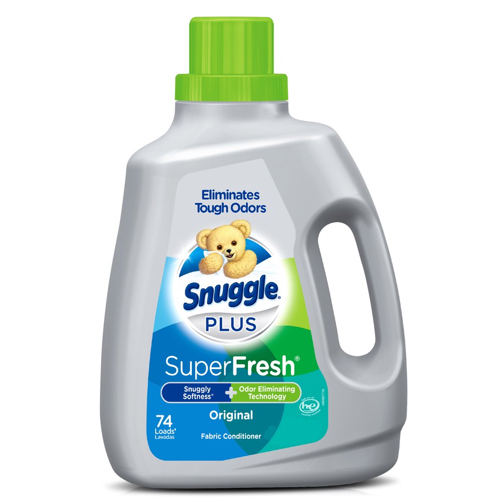 Snuggle Plus Super Fresh with Odor Eliminating Technology Original, 74