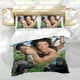 thumbnail image 5 of George de la Selva Conjunto de sábanas temático, trío de piezas, cómodo y amigable con la piel, diseño único, regalo de decoración para el hogar para familiares, amigos y fans,173cm *218cm, 5 of 6