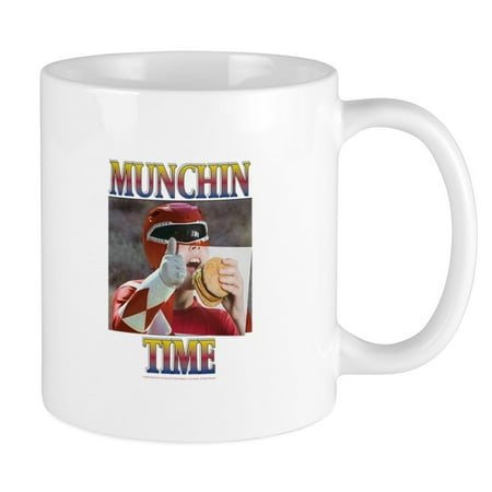 

CafePress - Power Rangers Munchin Time - Ceramic Coffee Tea Novelty Mug Cup 11 oz