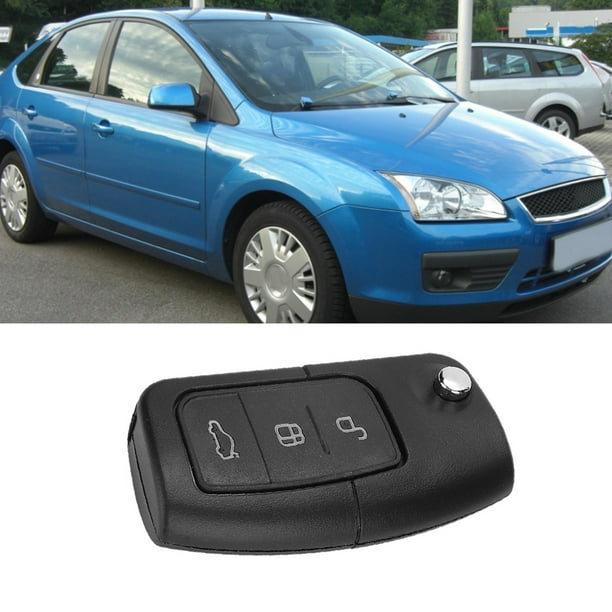 Mando A Distancia Para Coche, Negro, 3 Botones, Bloqueo, Llave De Control De 433MHz, 40 Bits