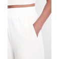 thumbnail image 5 of Athletic Works Women's and Women's Plus French Terry Wide Leg Pants, 31" Inseam, Sizes XS-4X, 5 of 6