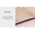 thumbnail image 5 of College Student Gifts - Wooden Book Lamp - Portable Folding LED Book Light for Reading, Home & Library Decor, Unique Gift for Book Lovers（Wooden vermilion notebook lamp）, 5 of 5