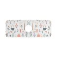 thumbnail image 7 of Yayeee Faucet Mat for Kitchen Sink 14.7" Diatomite Long Splash Guard Pad, Garden Pattern, 7 of 7