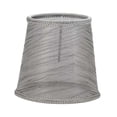 thumbnail image 2 of Pantalla de hilo de red para lámpara de mesa, accesorios de pantalla, cubierta de luz de noche multifuncional elegante, Clip para decoración del hogar Gris, 2 of 8