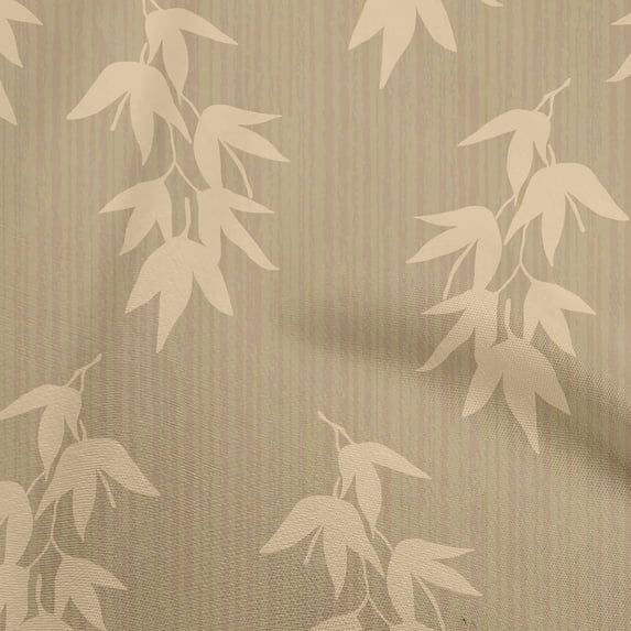 oneOone Silk Tabby Light Brown Fabric Tropical Quilting Supplies Print Sewing Fabric By The Yard 42 Inch Wide