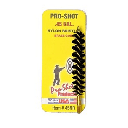 PRO-SHOT NYLON RIFLE BRUSH .45 CAL